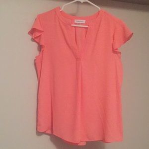 Calvin Klein flutter tee